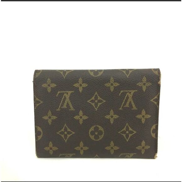 Authentic Louis Vuitton Monogram Porte Trifold Wallet /1G3859. SP1907 - Picture 4 of 8